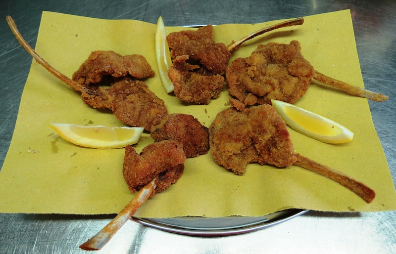 agnello fritto