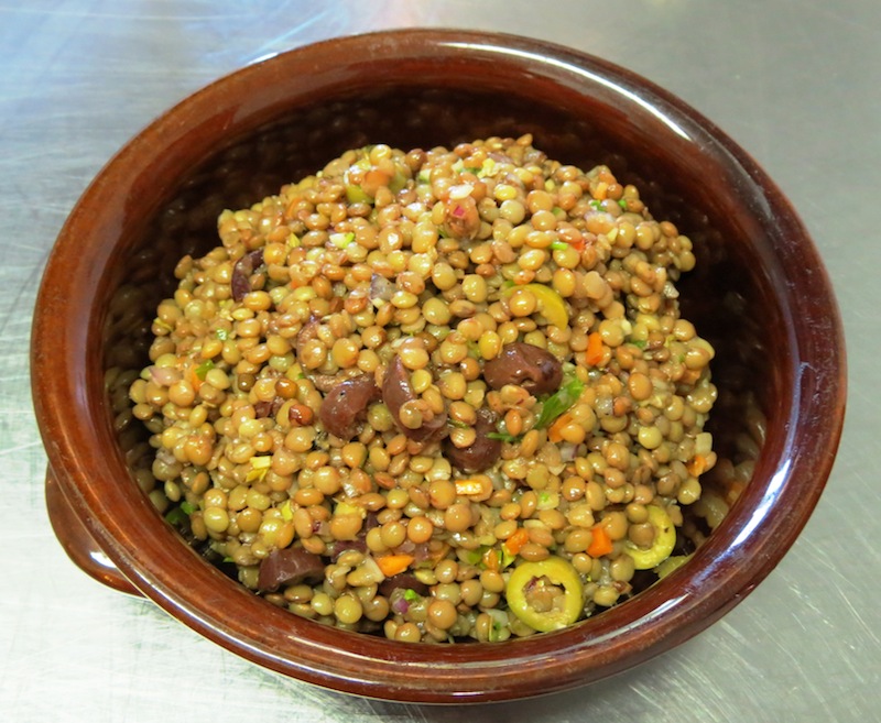 insalata di lenticchia