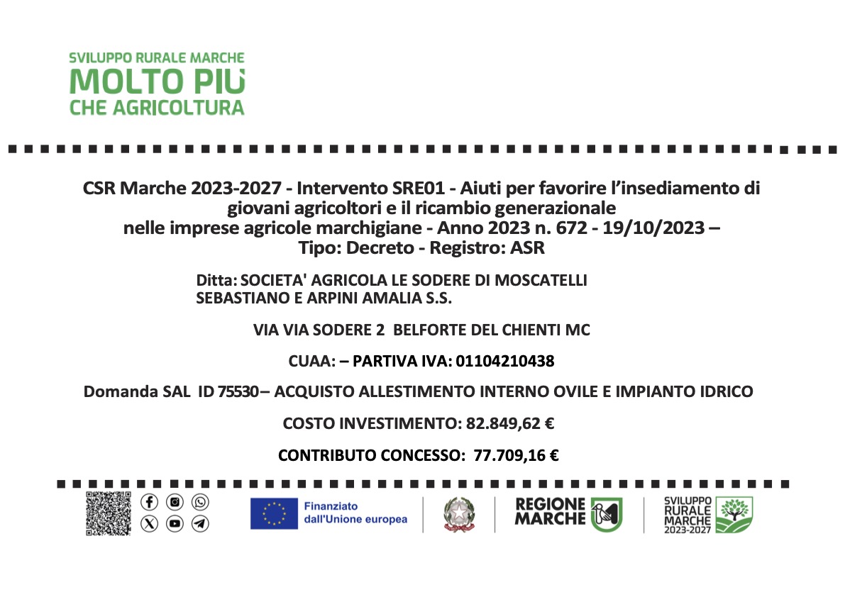CSR Agriturismo Le Sodere